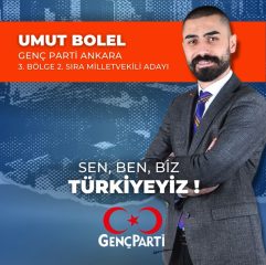 Ünlü Yapımcı Umut BOLEL Genç Parti Ankara Milletvekili Adayı Oldu!.