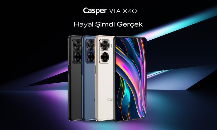 Türkiye’nin En Beğendiği Renkler Casper Via x40’ta