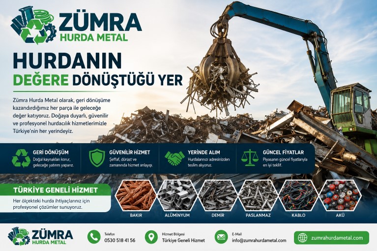 Anadolu’da Hurda Metal Ticareti Yerel Ekonomileri Canlandırıyor